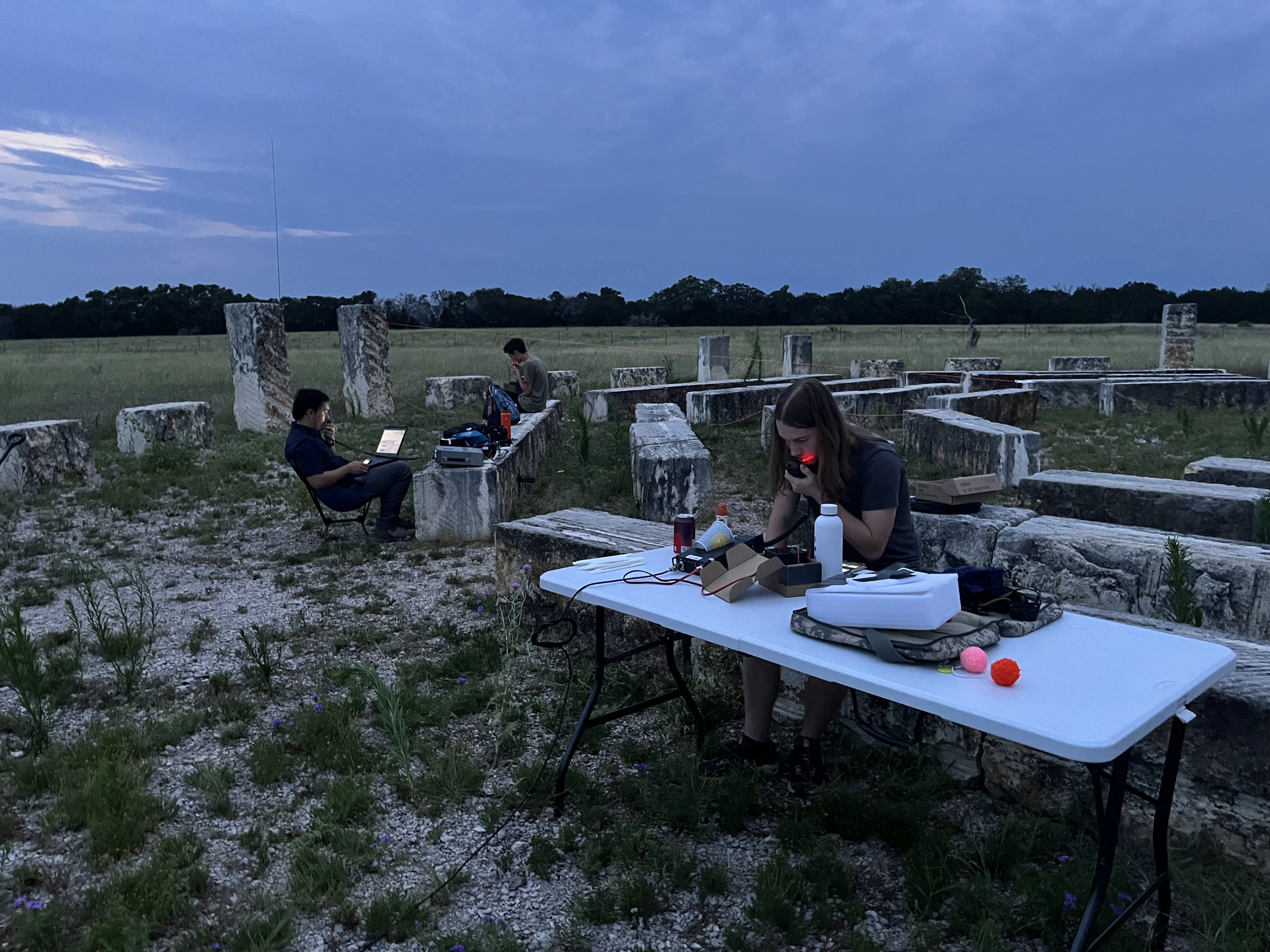 Radio at perdenales state park